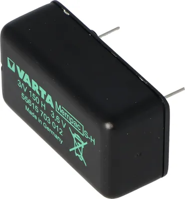 Produktbild von Varta Backup Akku MEMPAC S-H, 3N150H, 55615-703-012