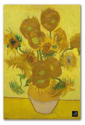 Image de Erik Editores Van Gogh Museum Sunflowers Plakat One Size