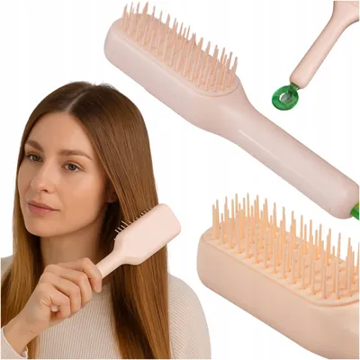 Obrázek produktu pro Kartáč na vlasy samoczistící pro všechny typy, 22 cm