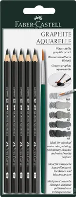 Obrázok produktu pre FABER-CASTELL Aquarellbleistift Graphite Aquarelle BK