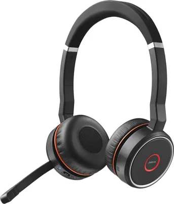 Zdjęcie produktu dla Jabra Evolve 75 SE, Przewodowy i Bezprzewodowy, Połączenia/muzyka, 20 - 20000 Hz, 177 g, Zestaw słuchawkowy, Czarny