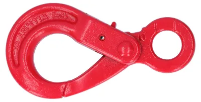 Produktbild von Rutschhaken aus legiertem Stahl, ösenförmig, selbstsichernd, Sicherheitsrotation, Hebe- und Abschleppschloss, 3,15 t