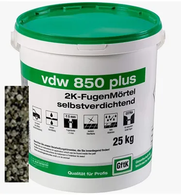 Produktbild von VDW 850 Plus Fugenmörtel, Natur, 25 Kg