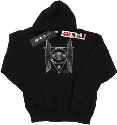 Produktbild von Star Wars - "The Last Jedi TIE Fighter" Kapuzenpullover für Jungen BI12565 (116) (Schwarz)