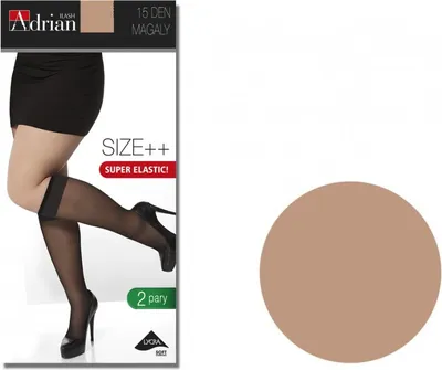 Produktbild von GRÖSSE PLUS MAGALY KNEE SOCKS 2 PAARE Opal Uni