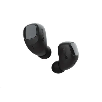 Image de TRUST Casque compact Nika stéréo sans fil (TWS) intra-auriculaire Appels/musique Bluetooth Noir