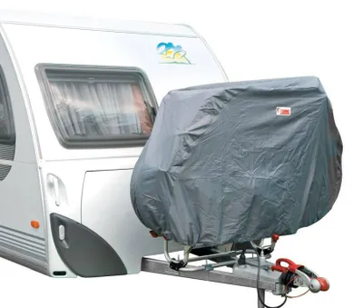 Zdjęcie produktu dla Pokrowiec na bagażnik rowerowy Bike Cover Caravan 2 Bikes - Fiamma