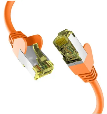 Produktbild von EFB CAT6a ORANGE 2m Patchkabel S/FTP PIMF