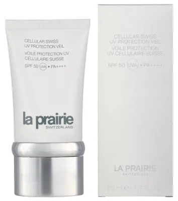 Obrázok produktu pre La Prairie Cellular Swiss Uv Protection Veil, Opaľovací krém, Tvár, Rúra, Hydratačné, Ochrana, Univerzálna pleť, 50 ml