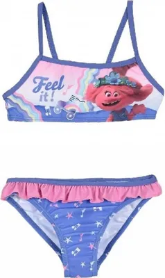 Produktbild von Trolls 2 - Bikini - Bademode - Blau - Größe 104
