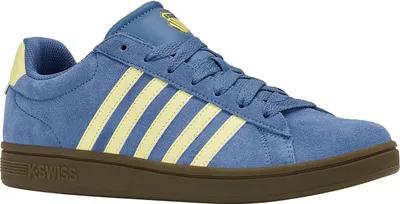 Produktbild von K-SWISS Court Tiebreak II SDE Herren Leder Sneaker Schuhe 09492-466-M blau, Schuhgröße:42 EU