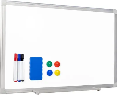 Zdjęcie produktu dla Tablica magnetyczna - 40x60 cm - z akcesoriami - suchościeralna
