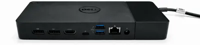 Produktbild von Dell WD19s USB-C Dock | Dockingstation | 3x USB-A 3.1 | USB-C | 2x DisplayPort | HDMI | Gigabit LAN | 130 W Netzteil