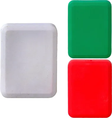 Produktbild von Radiergummi "Rechteck" Blau