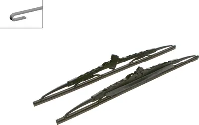 Immagine prodotto di Bosch Scheibenwischer 480S Spoiler doppio 2 x 475 mm Scheiben Wischer Regen