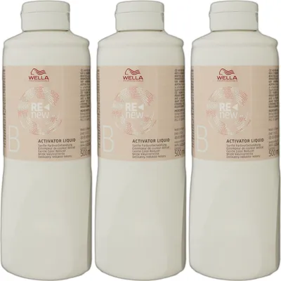 Produktbild von Wella Color Renew Activator Liquid 3 x 500 ml Farbreduzierer Set