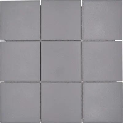 Produktbild von Keramikmosaik RAT 900 30x30 cm grau