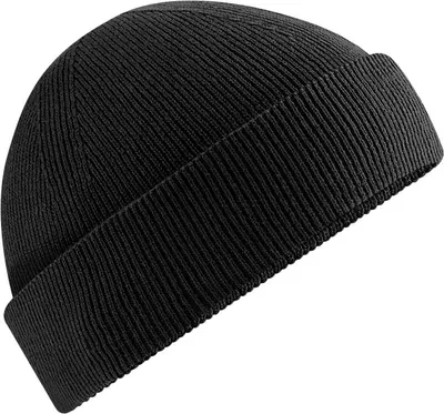 Immagine prodotto di Beechfield - Berretto "Fisherman" per uomo/donna unisex, cotone organico BC6905 (taglia unica) (nero)
