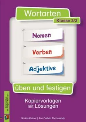 Obrázek produktu pro Wortarten üben und festigen - Klasse 2/3