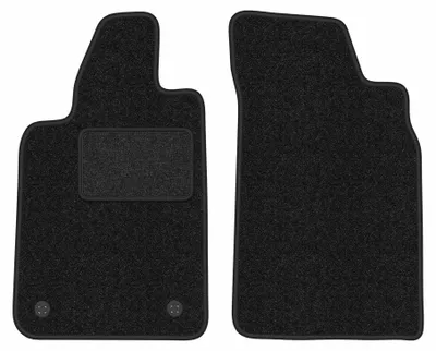 Productafbeelding van Velours automatten voor Fiat Barchetta 1995-2005 (coupé/cabrio) – 2-delig, antraciet, op maat – Wielganizator ANTHRA