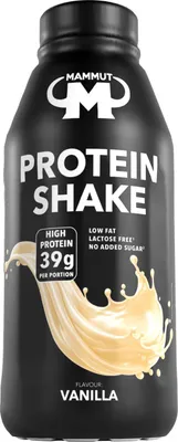 Produktbild von Mammut Nutrition - Protein Shake - RTD - 500 ml PET Flasche, 6 x 500 ml PET Flasche / SRP, Geschmack: Vanilla
