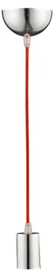 Produktbild von Lampenaufhängung, E27 Lampenfassung mit Kabel, 150CM Schnurpendel Chrome EC1531