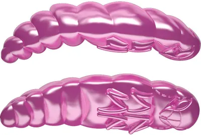 Produktbild von Libra Lures Largo 35 Gummilarven Käse schwimmend Pink Pearl