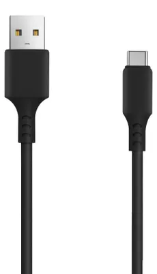Produktbild von Setty Schnellladekabel 15W USB - USB-C 1m 3A Schwarz