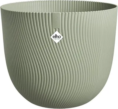 Image de Pot de fleur rond Elho Sereh Rond 60, 110 L, Ø 59 x H 51 cm, Vert, Intérieur/extérieur