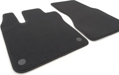 Produktbild von Fußmatten Smart fortwo (ab 2014) 453 Original Qualität Velours Automatten Set 2-teilig vorn