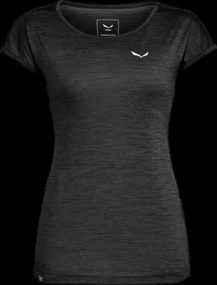 Produktbild von Salewa - Puez Melange Tee (T-Shirt Damen) , Farbe:0936 Black, Größe:IT 46 / DE 40