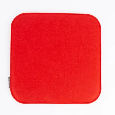 Produktbild von Magma Stuhlkissen AVARO Filz eckig rot 35x35x2cm