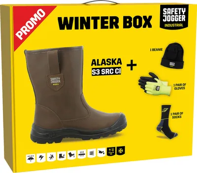 Produktbild von SafetyJogger Sicherheitsschuhe 16056 Safety Jogger Winterbox braun Größe