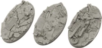 Produktbild von Scrapyard Bases, Oval 75mm (2)