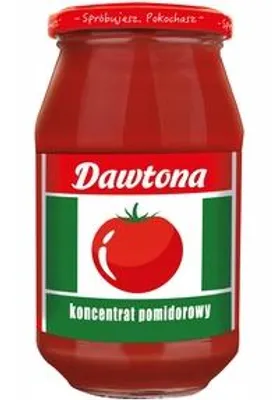 Zdjęcie produktu dla Koncentrat pomidorowy 30% pasteryzowany 550g Dawtona