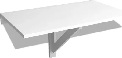 Immagine prodotto di vidaXL Tavolo pieghevole a muro bianco 100x60 cm