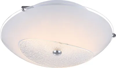 Produktbild von LED Deckenleuchte, Kristalle, Glas Chrom, D 25 cm