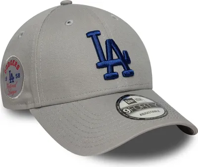 Produktbild von New Era Mlb Side Patch 9forty Los Angeles Dodgers Kappe Grau  Grau One Size