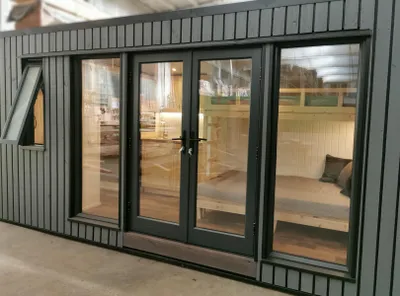Obrázek produktu pro Campingový dům Zahradní domek Chata Dřevěný dům Rekreační dům 490cm Camping