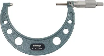 Productafbeelding van Micrometer met Ratelaanslag 10,2 cm tot 12,7 cm - Nauwkeurige Metingen tot 0,0001 inch