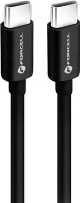Produktbild von FORCELL Kabel Typ C auf Typ C QC4.0 3A/20V PD60W C338 2m schwarz