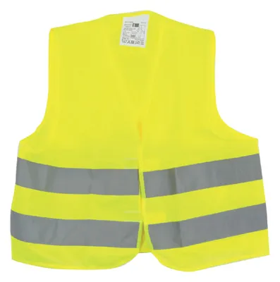 Produktbild von Warnweste reflektierend gelb, Sicherheit / Schutz PKW, LKW, Einheitsgröße, EN471