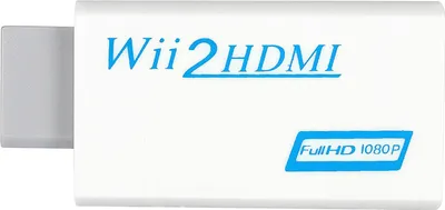 Produktbild von Für Wii zu HDMI 720P/1080P Upscaling Konverter Adapter 3.5mm Audio Video Ausgang