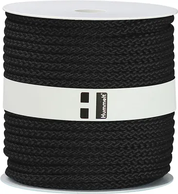 Produktbild von Universalseil aus Polypropylen, 6mm, 50m, schwarz auf Rolle