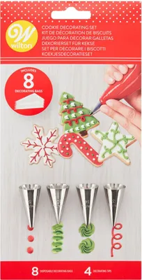 Wilton Plätzchen / Cookie Dekoration Set Weihnachten /12 Teile