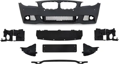 Produktbild von Front Stoßstange Schürze Spoiler Sport Look für BMW 5er F10 Limo / F11 Touring