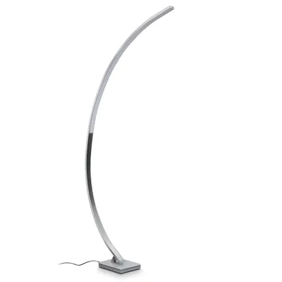 Produktbild von Murci »Murci« LED Stehleuchte dimmbare Bodenlampe aus Metall in Silber