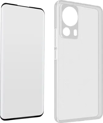 Produktbild von Avizar, 360° Schutz-Set: Hülle und Folie für Xiaomi 13 Lite, Schwarz