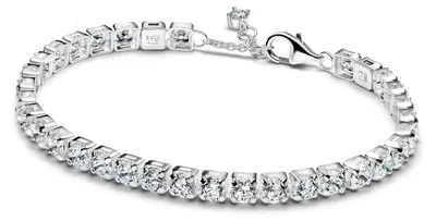 Produktbild von PANDORA Damen Tennisarmband Timeless, Sterlingsilber, Zirkonia
