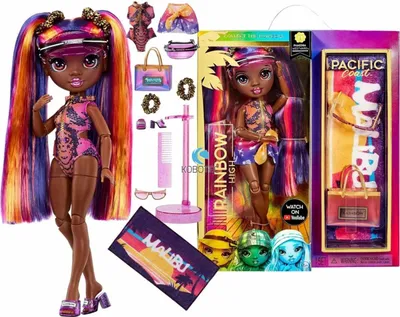 Image de Rainbow High - Poupée Fashionable Phaedra Westward Pacifi Doll